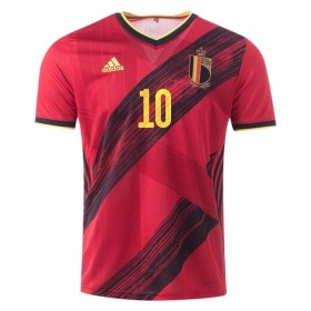 Fußballtrikots Belgien Eden Hazard 10 Heim Trikotsatz Euro 2020